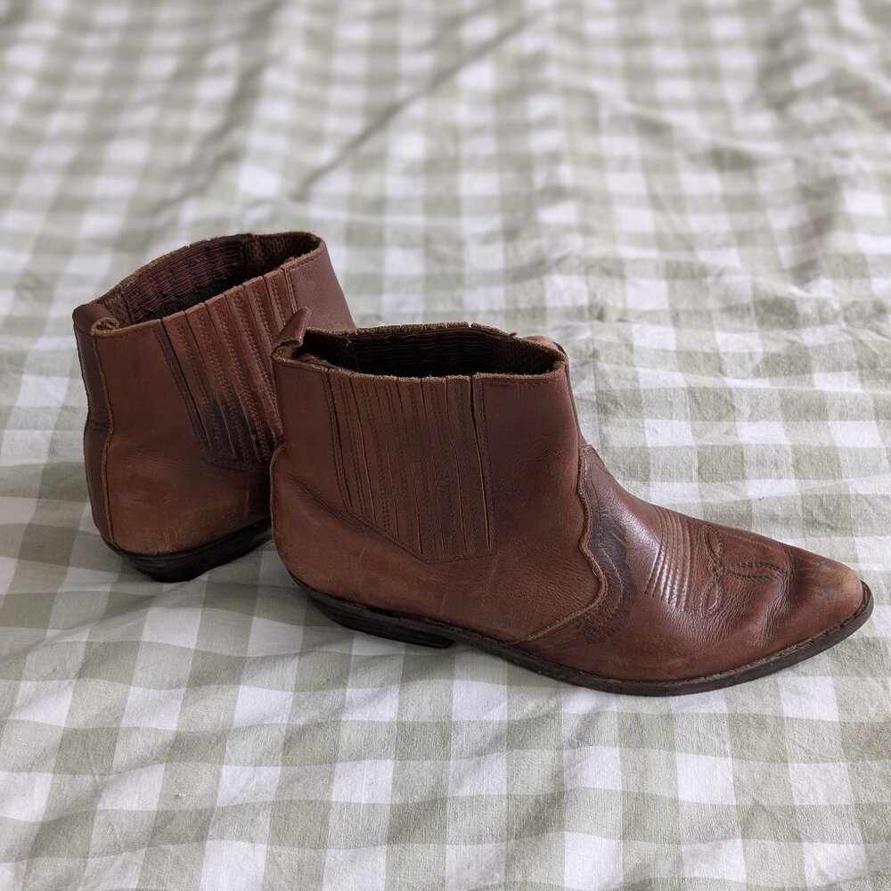 Vintage Short Cowboy Boots